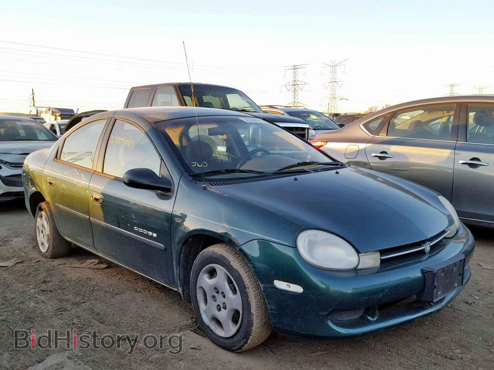 Фотография 1B3ES46C5YD777921 - DODGE NEON 2000