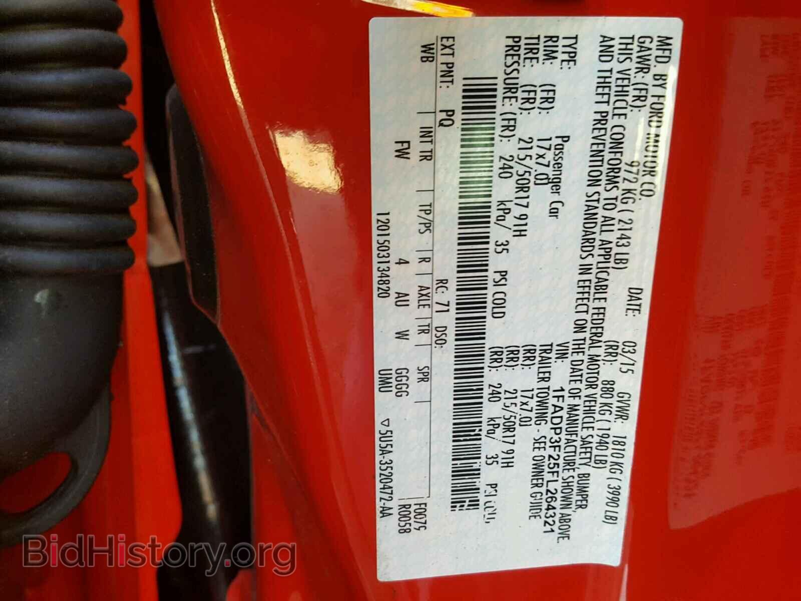 2015 FORD FOCUS - VIN: 1FADP3F25FL264321 - Photo 10