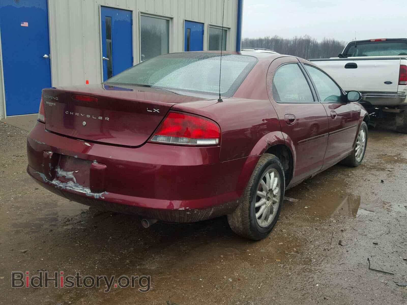 2002 CHRYSLER SEBRING - VIN: 1C3EL46X12N284807 - Фото 4