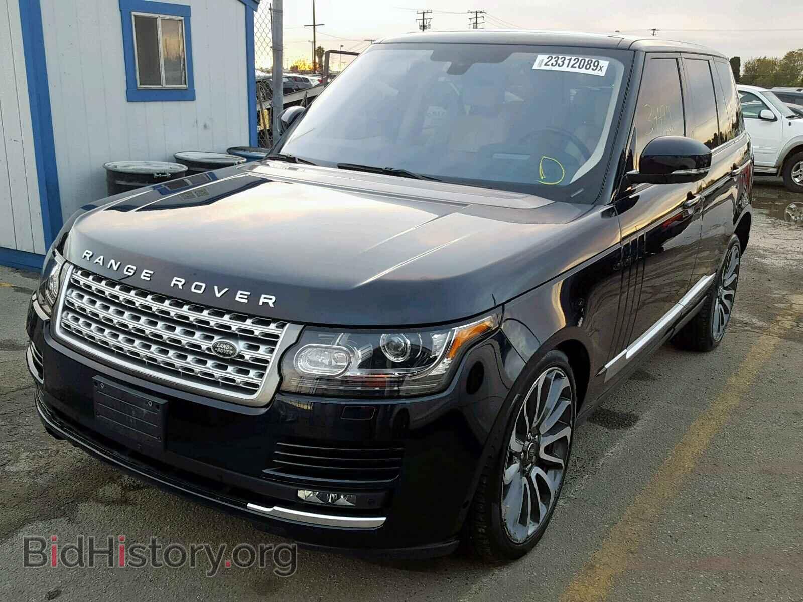 2016 LAND ROVER RANGE ROVE - VIN: SALGS2EF4GA305306 - Фото 2