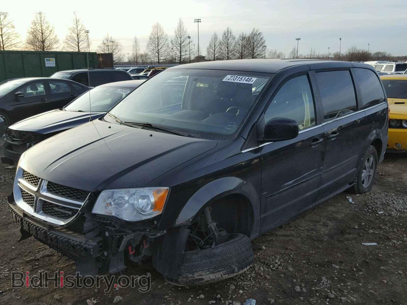 2012 DODGE CARAVAN - VIN: 2C4RDGDG7CR100683 - Фото 2