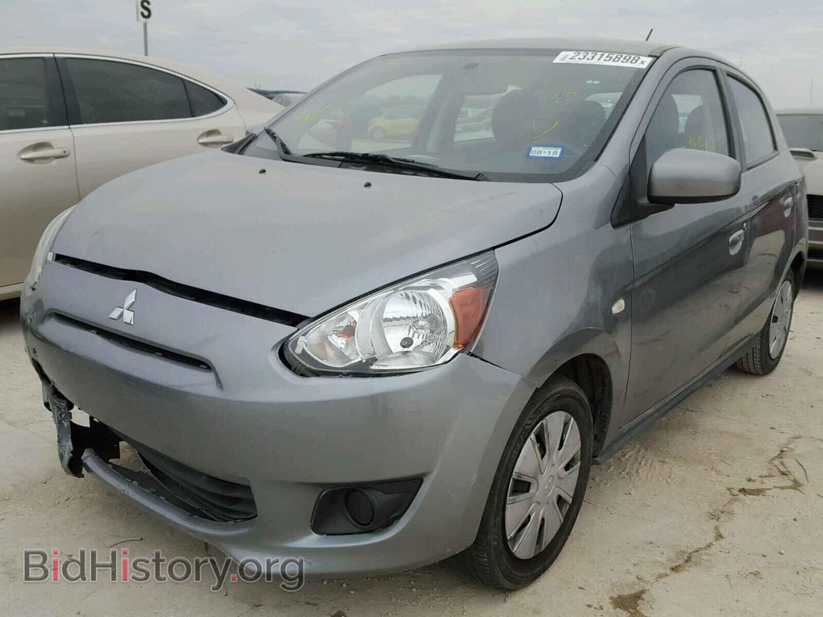 2015 MITSUBISHI MIRAGE - VIN: ML32A3HJ3FH050117 - Фото 2