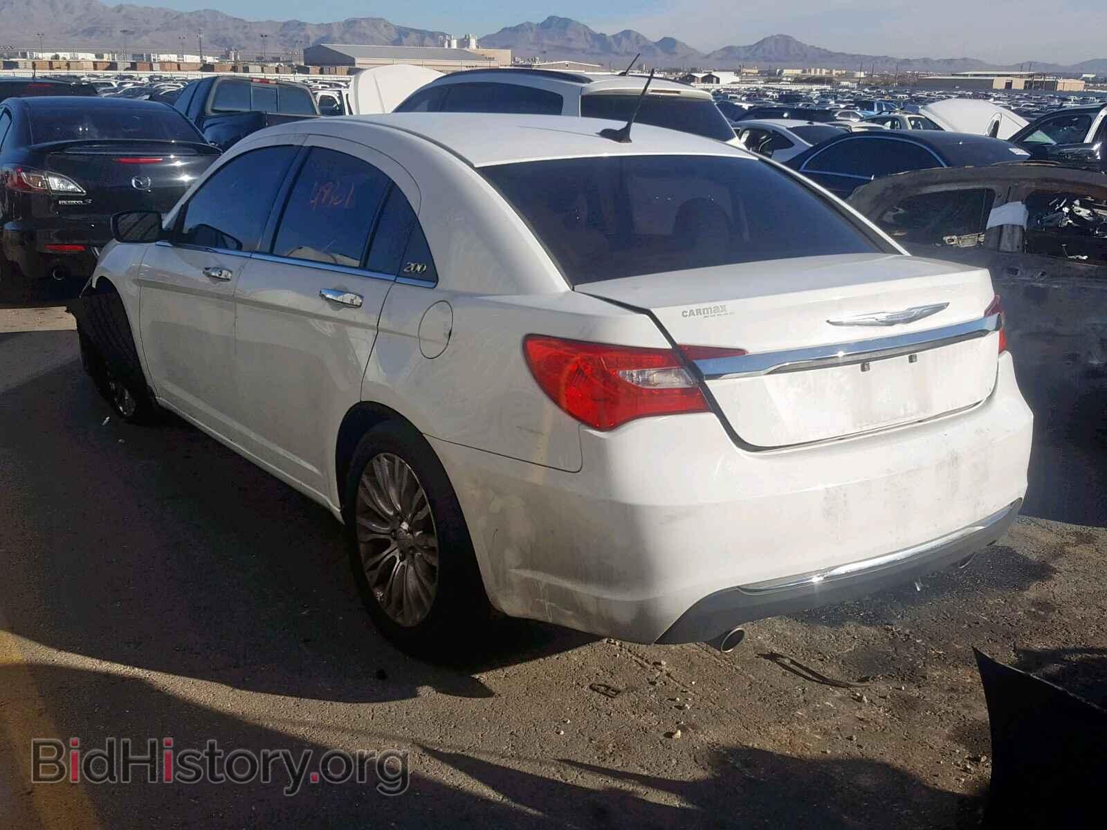 2012 CHRYSLER 200 - VIN: 1C3CCBCG2CN293128 - Фото 3