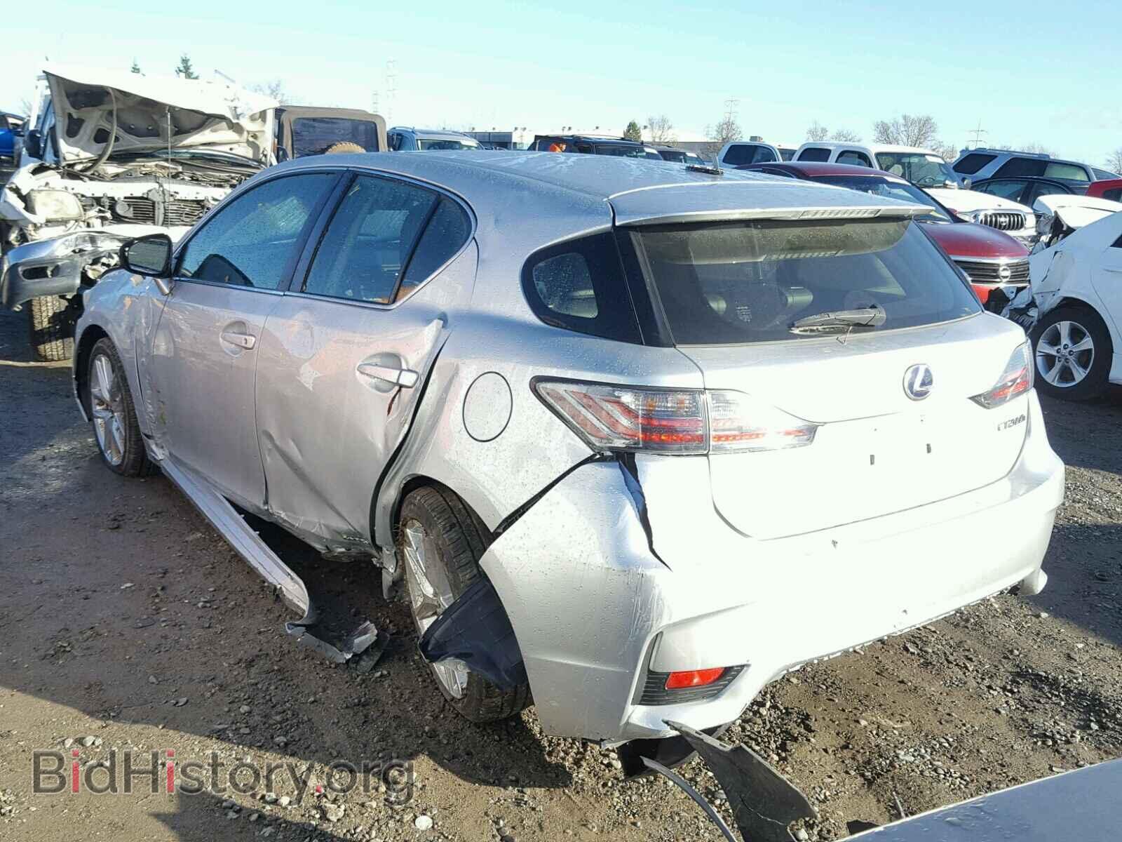 2014 LEXUS CT 200 - VIN: JTHKD5BHXE2192860 - Фото 3
