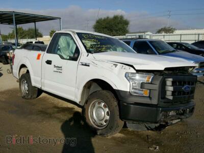 2016 Ford F150, white — VIN 1FTMF1C82GKG05014, Copart