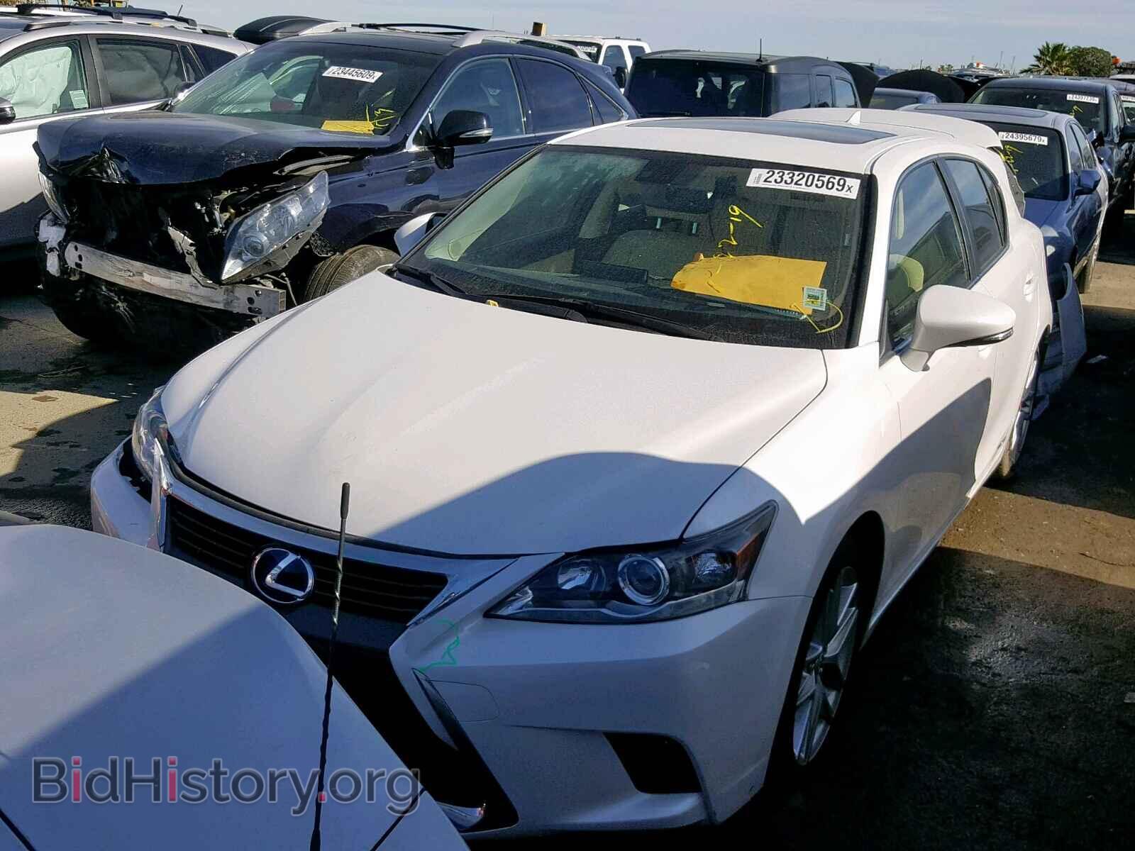2017 LEXUS CT 200 - VIN: JTHKD5BH0H2289585 - Фото 2