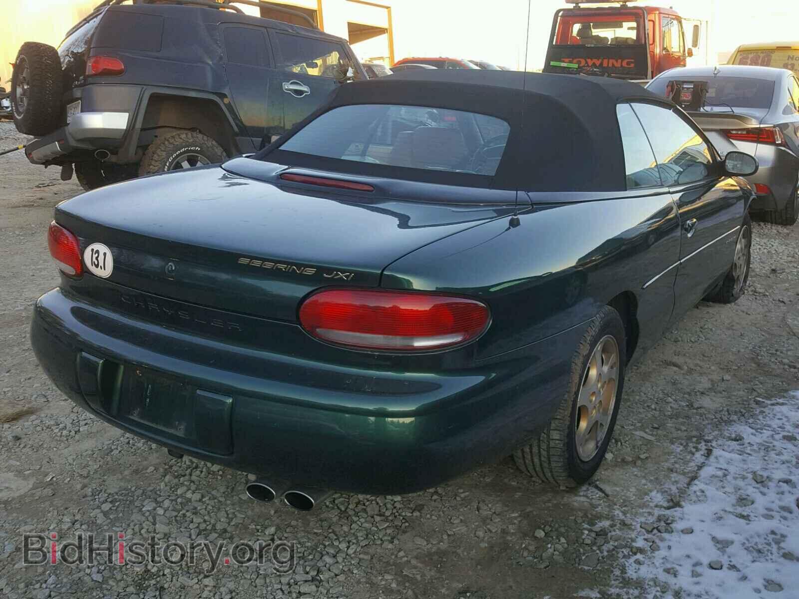 1998 CHRYSLER SEBRING - VIN: 3C3EL55H6WT213236 - Фото 4