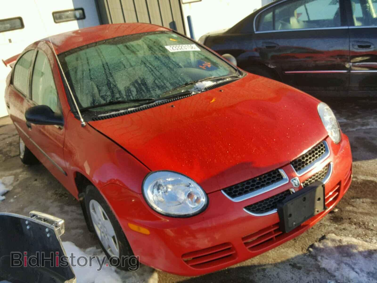 Photo 1B3ES26C93D137076 - DODGE NEON 2003