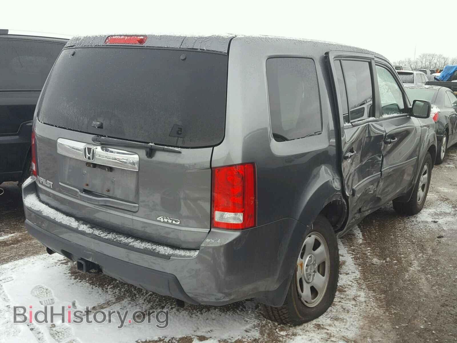 2011 HONDA PILOT - VIN: 5FNYF4H20BB075459 - Фото 4
