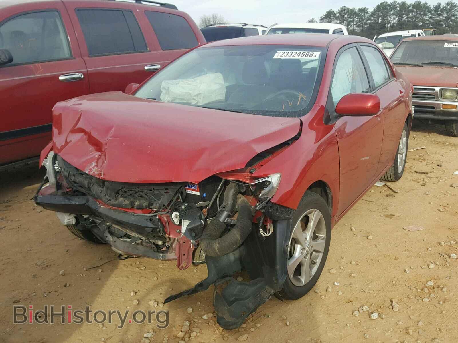 2011 TOYOTA COROLLA BA - VIN: 2T1BU4EE7BC609975 - Фото 2