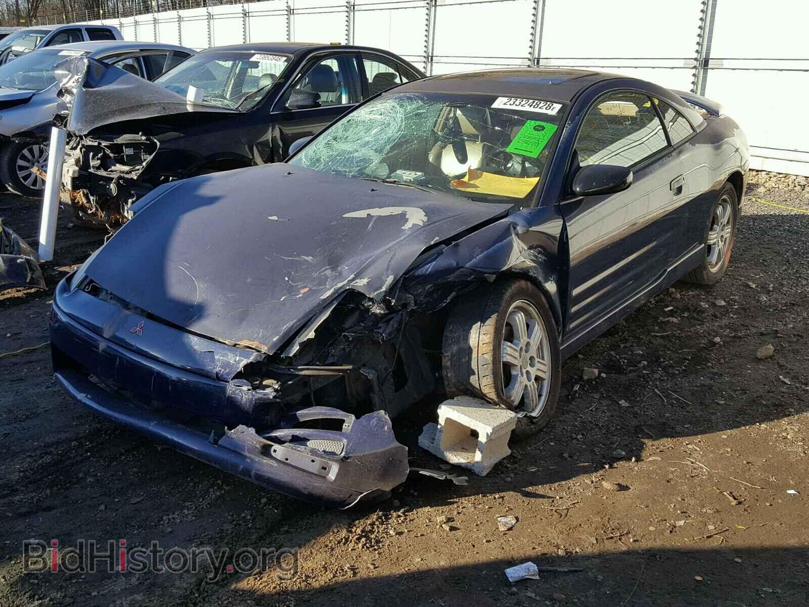 2001 MITSUBISHI ECLIPSE - VIN: 4A3AC54H01E035955 - Photo 2