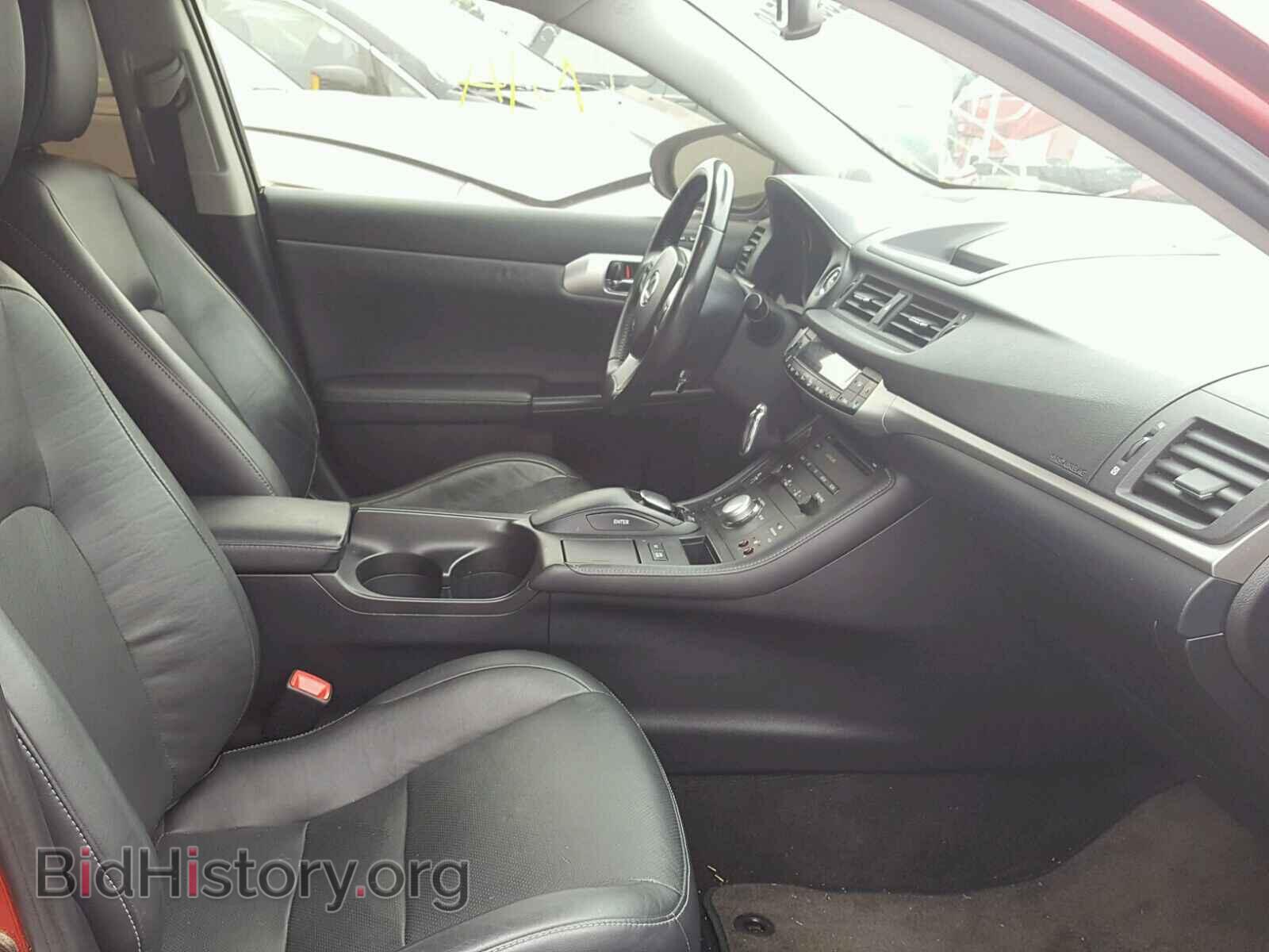 2012 LEXUS CT 200 - VIN: JTHKD5BH1C2119194 - Фото 3