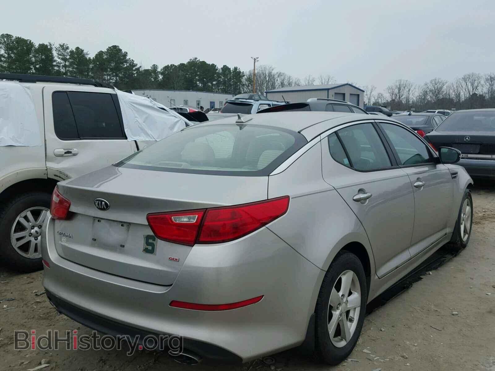 2014 KIA OPTIMA - VIN: KNAGM4A74E5471159 - Photo 4