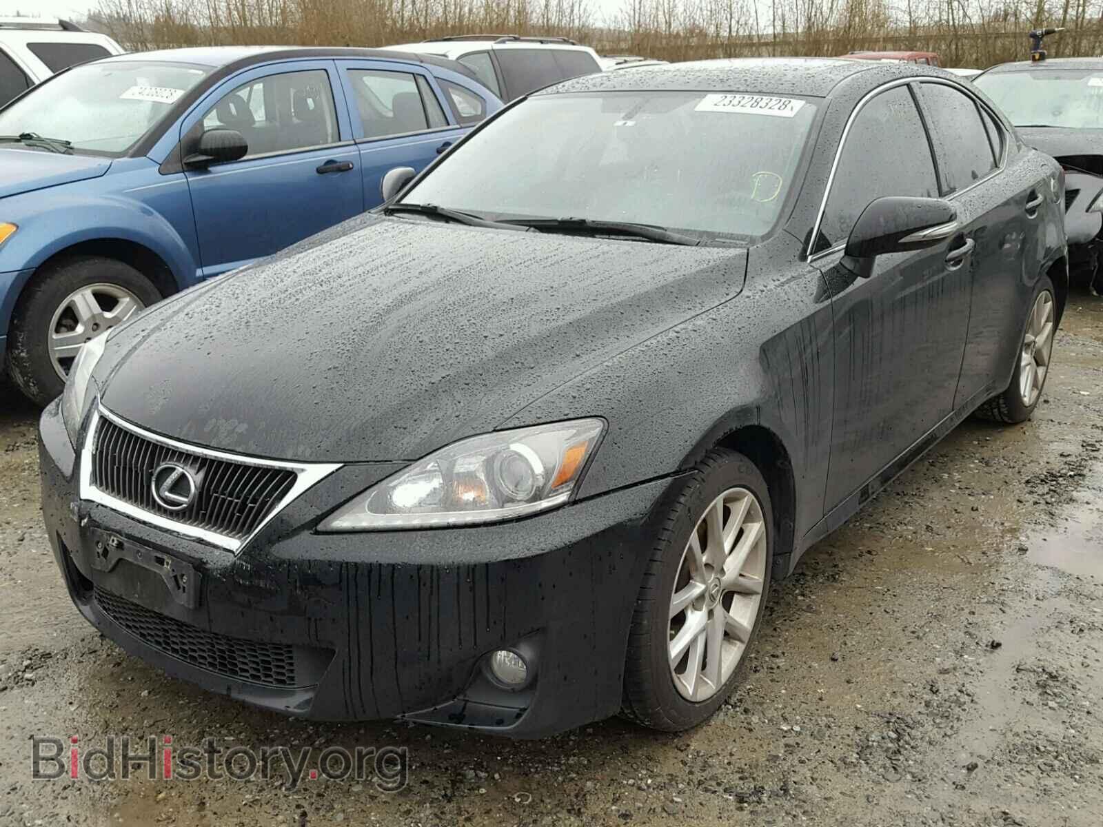 2011 LEXUS IS250 - VIN: JTHCF5C26B5050363 - Фото 2