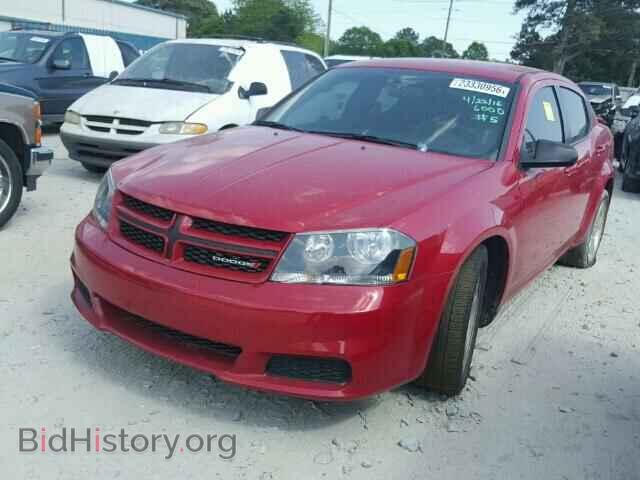 2014 DODGE AVENGER - VIN: 1C3CDZAB4EN160080 - Фото 2