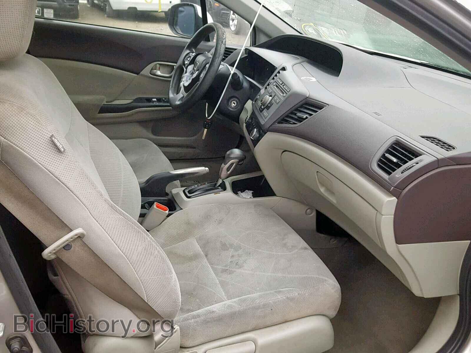 2012 HONDA CIVIC LX - VIN: 2HGFB2F57CH322929 - Фото 5