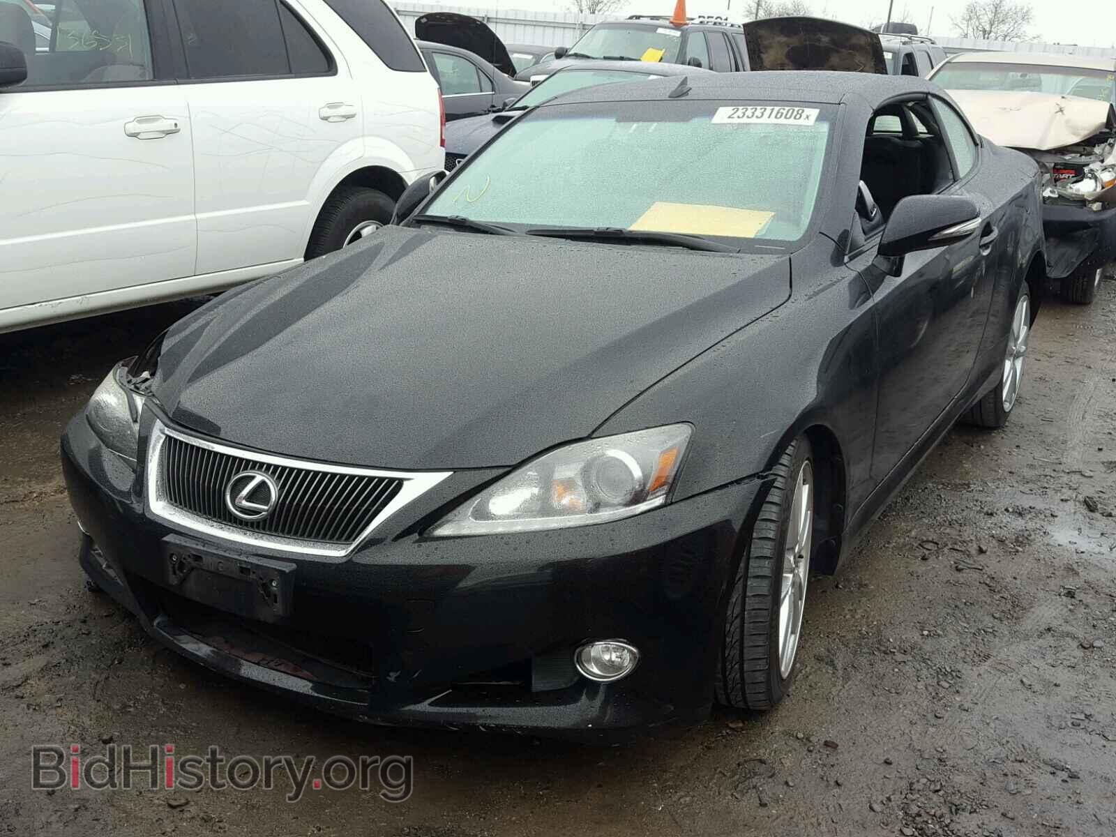 2011 LEXUS IS250 - VIN: JTHFF2C21B2514950 - Фото 2