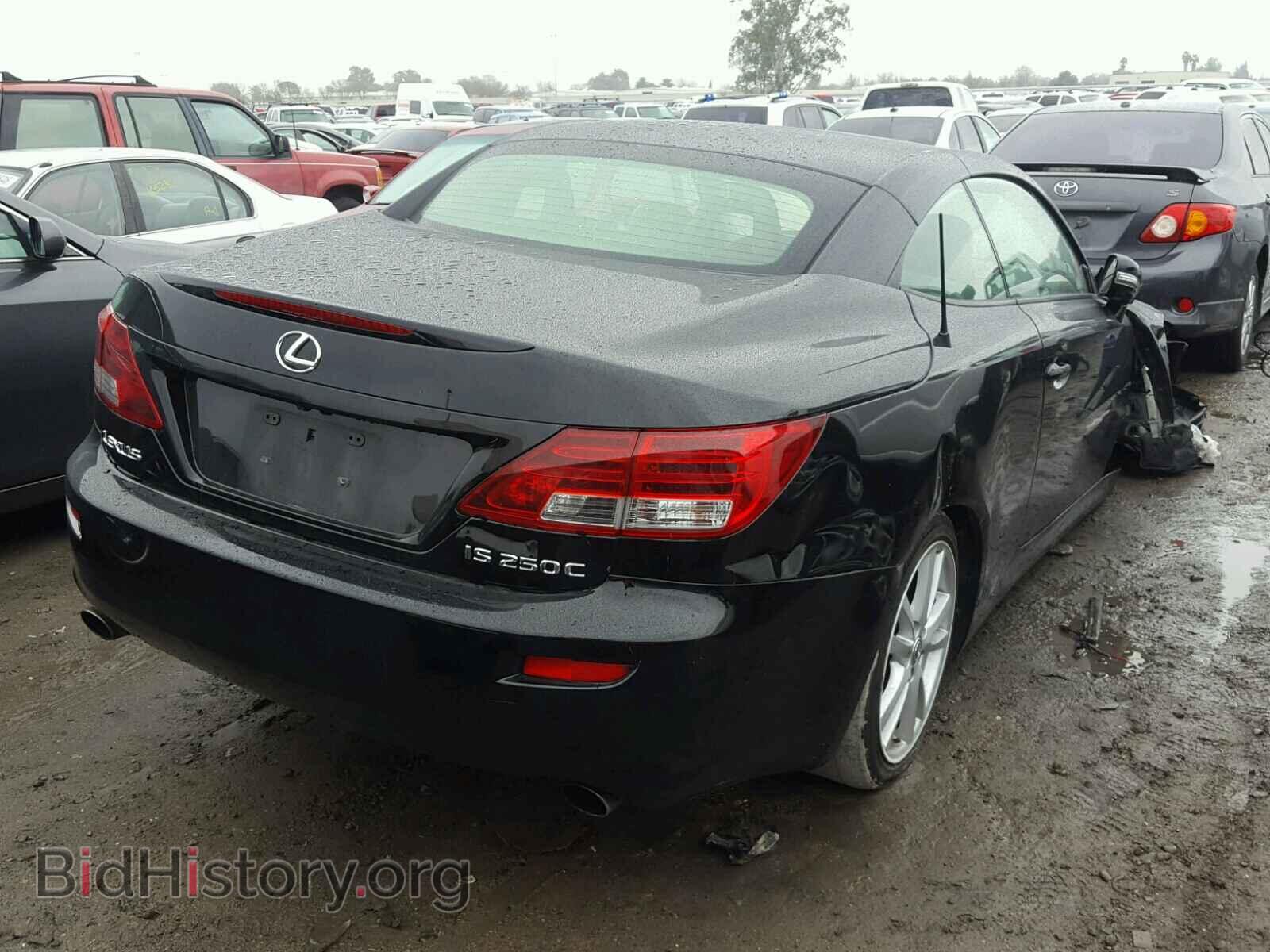 2011 LEXUS IS250 - VIN: JTHFF2C21B2514950 - Фото 4