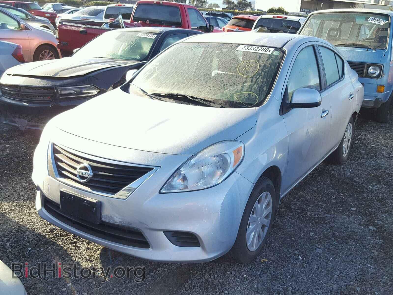 2012 NISSAN VERSA - VIN: 3N1CN7AP4CL921201 - Фото 2