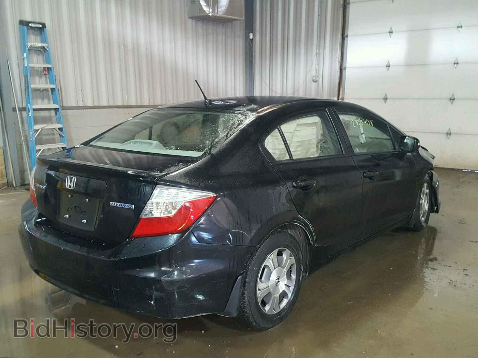 2012 HONDA CIVIC - VIN: JHMFB4F21CS002416 - Фото 4