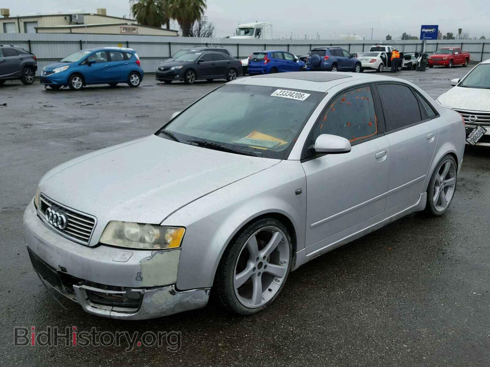 2002 AUDI A4 - VIN: WAULC68E02A307704 - Фото 2