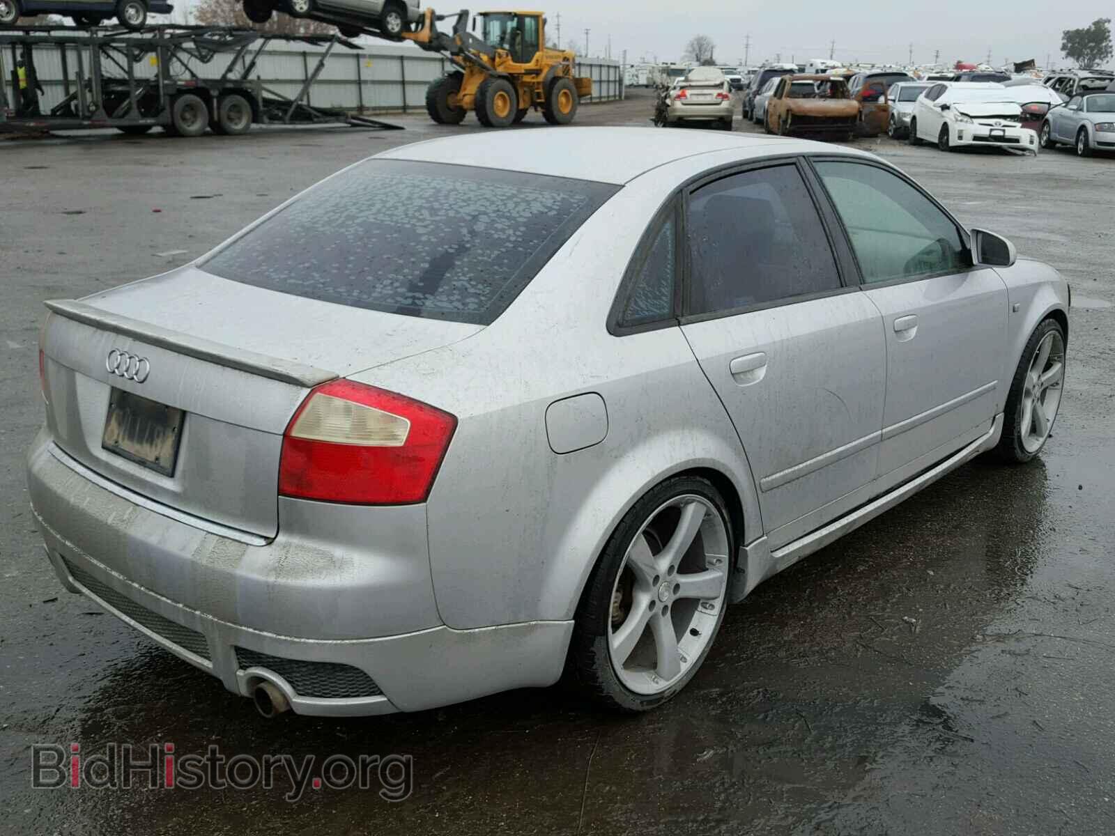 2002 AUDI A4 - VIN: WAULC68E02A307704 - Фото 4