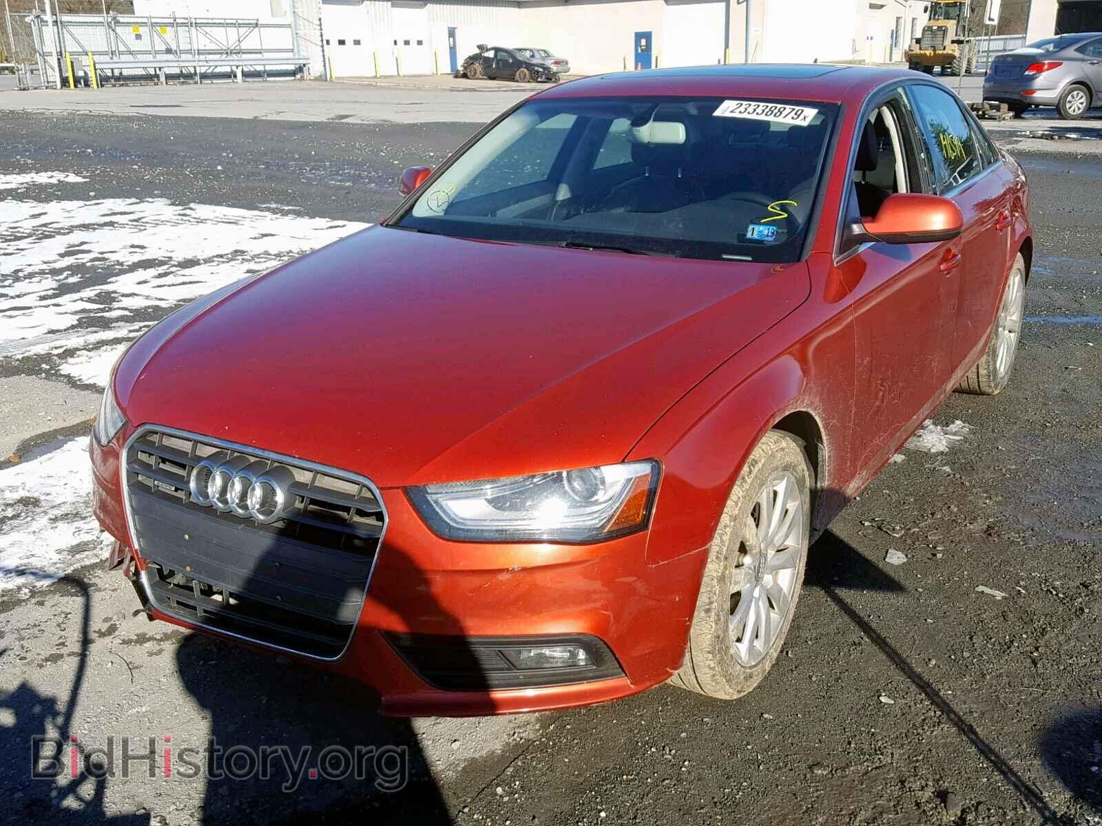 2013 AUDI A4 - VIN: WAUDFAFL8DN023345 - Photo 2