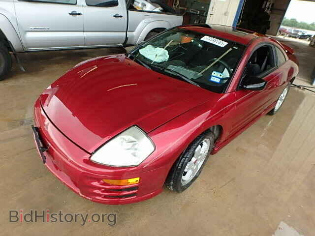 2001 MITSUBISHI ECLIPSE - VIN: 4A3AC84H01E164022 - Photo 2