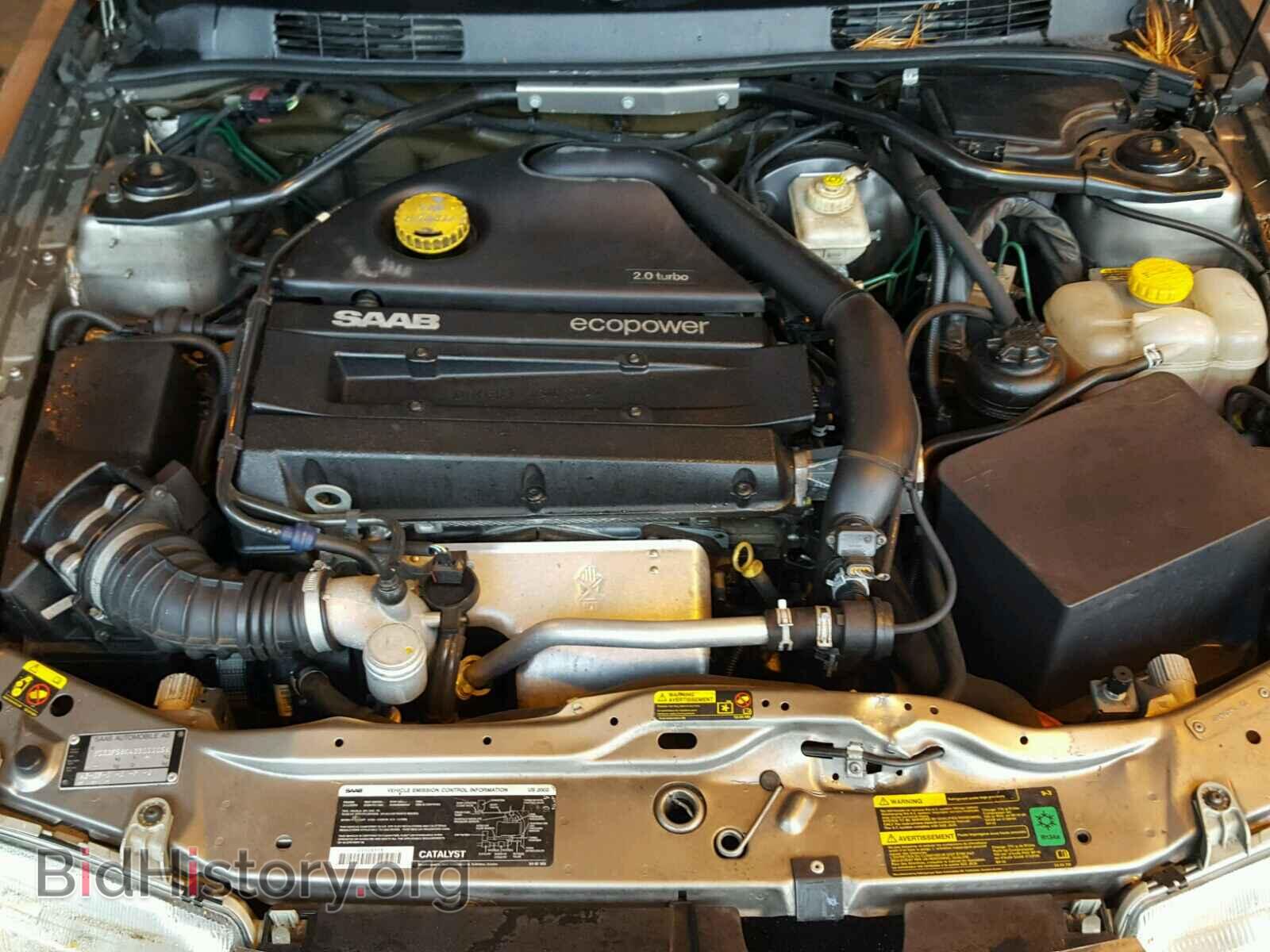 2002 SAAB 9 3 - VIN: YS3DF58K422033358 - Фото 7