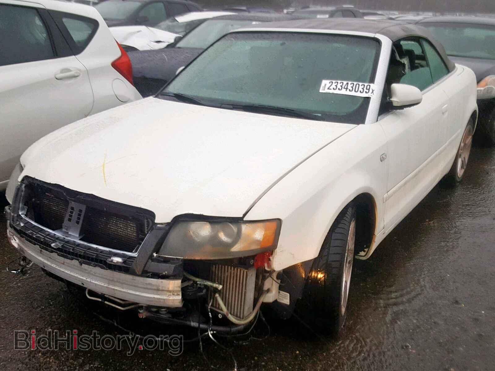 2005 AUDI A4 - VIN: WAUAC48H45K012500 - Фото 2
