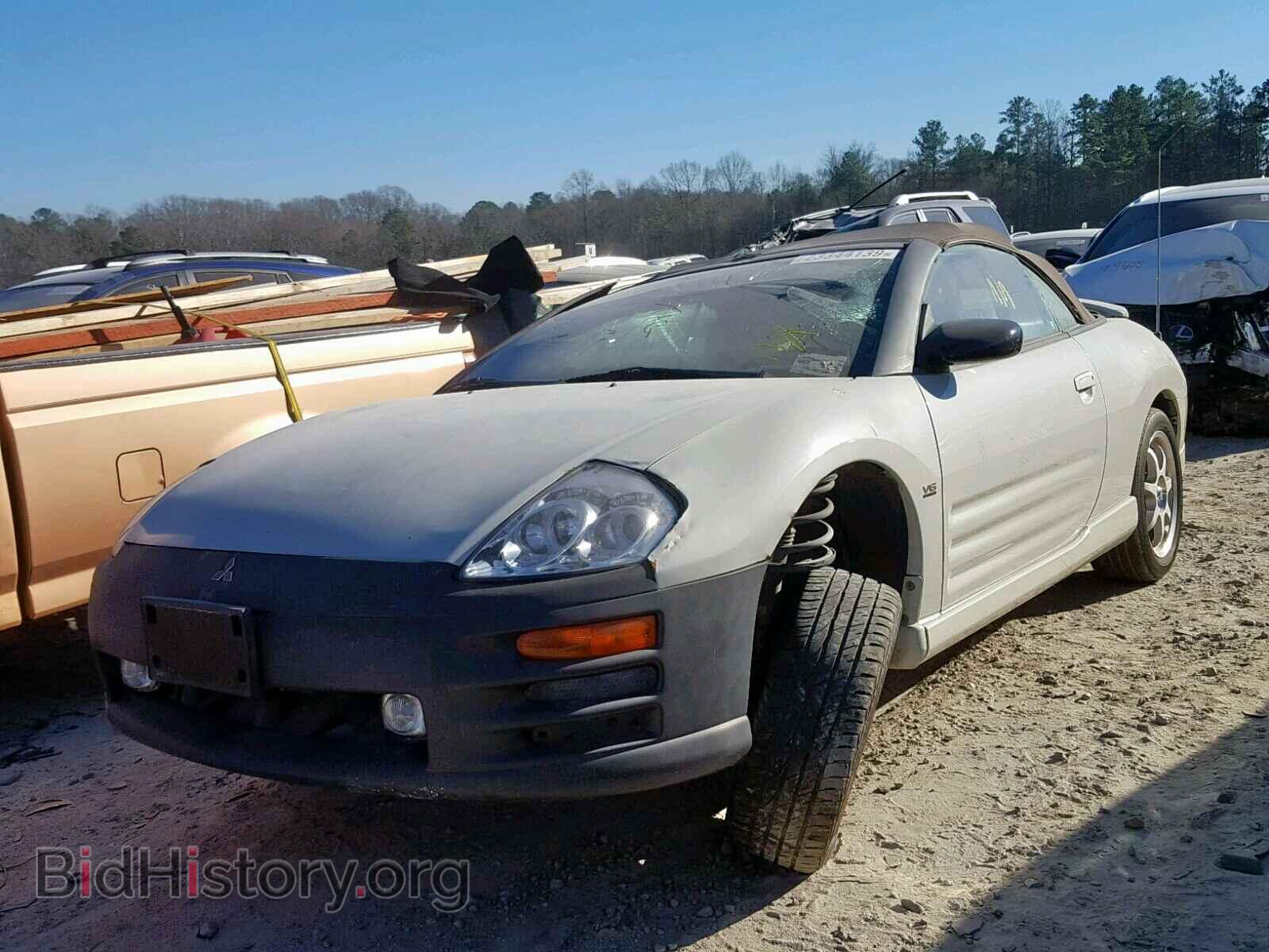 2001 MITSUBISHI ECLIPSE - VIN: 4A3AE85H51E082764 - Photo 2