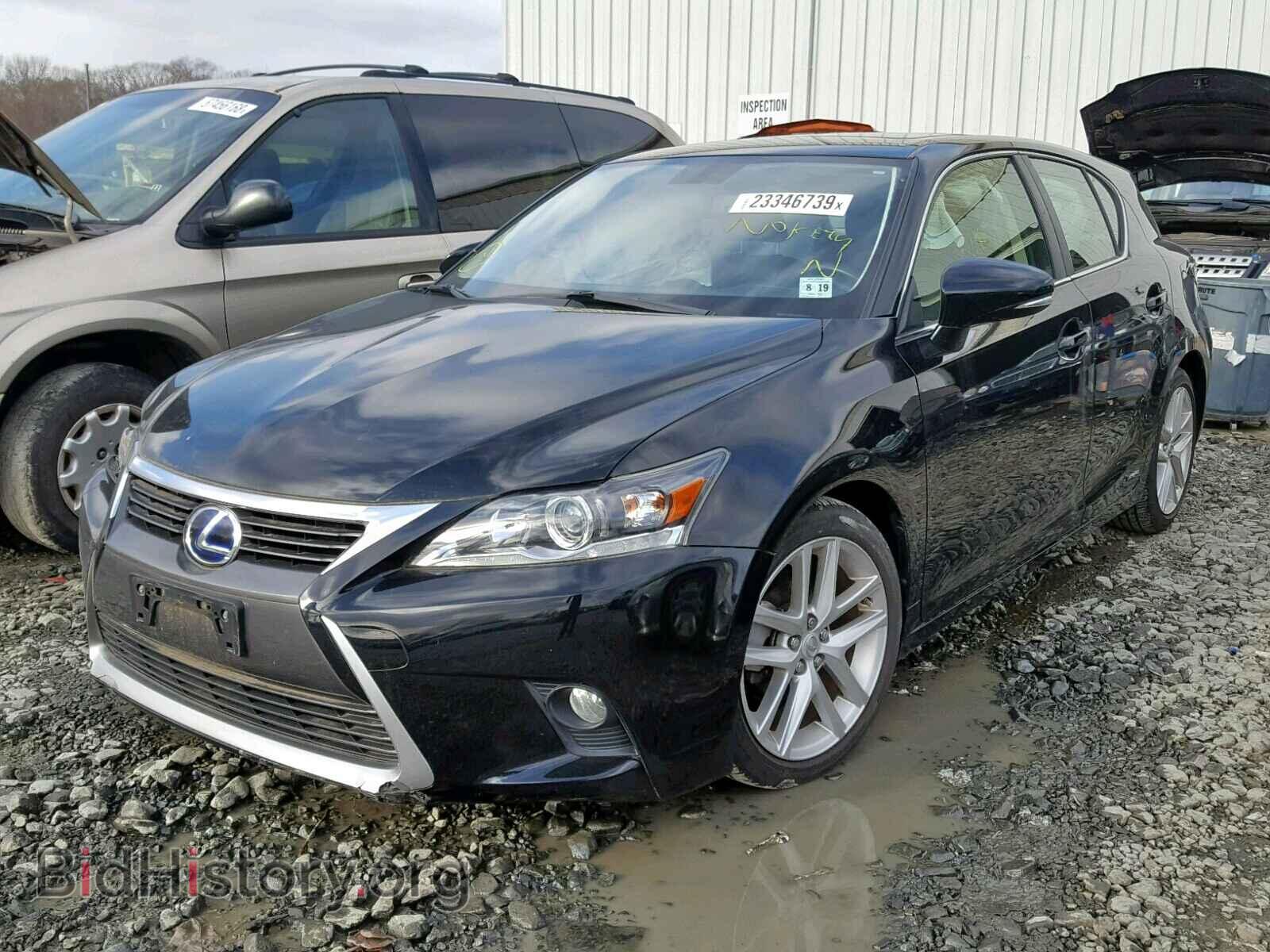 2014 LEXUS CT 200 - VIN: JTHKD5BH6E2189244 - Фото 2