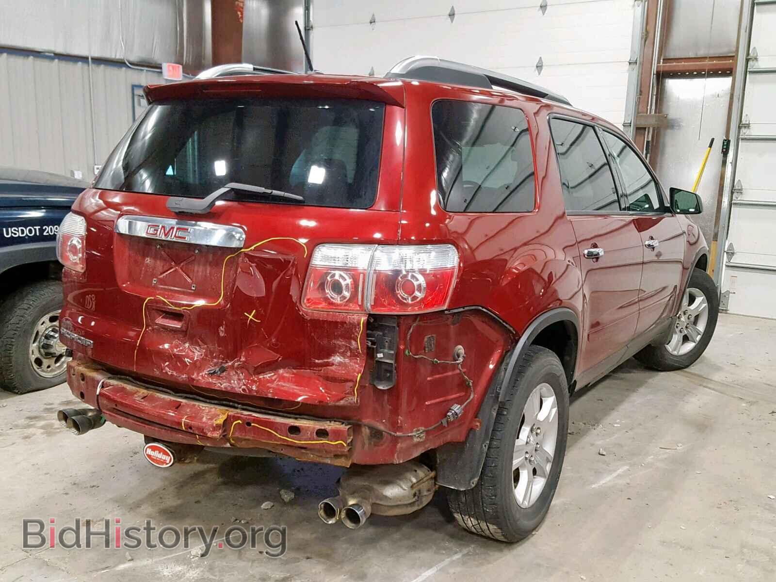 2009 GMC ACADIA SLE - VIN: 1GKER13D49J199095 - Фото 4
