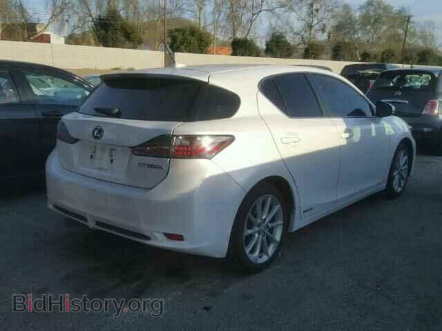 2012 LEXUS CT 200 - VIN: JTHKD5BH3C2089101 - Фото 4