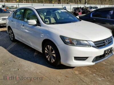 2013 Honda ACCORD LX, белый — VIN 1HGCR2F38DA030249, Copart