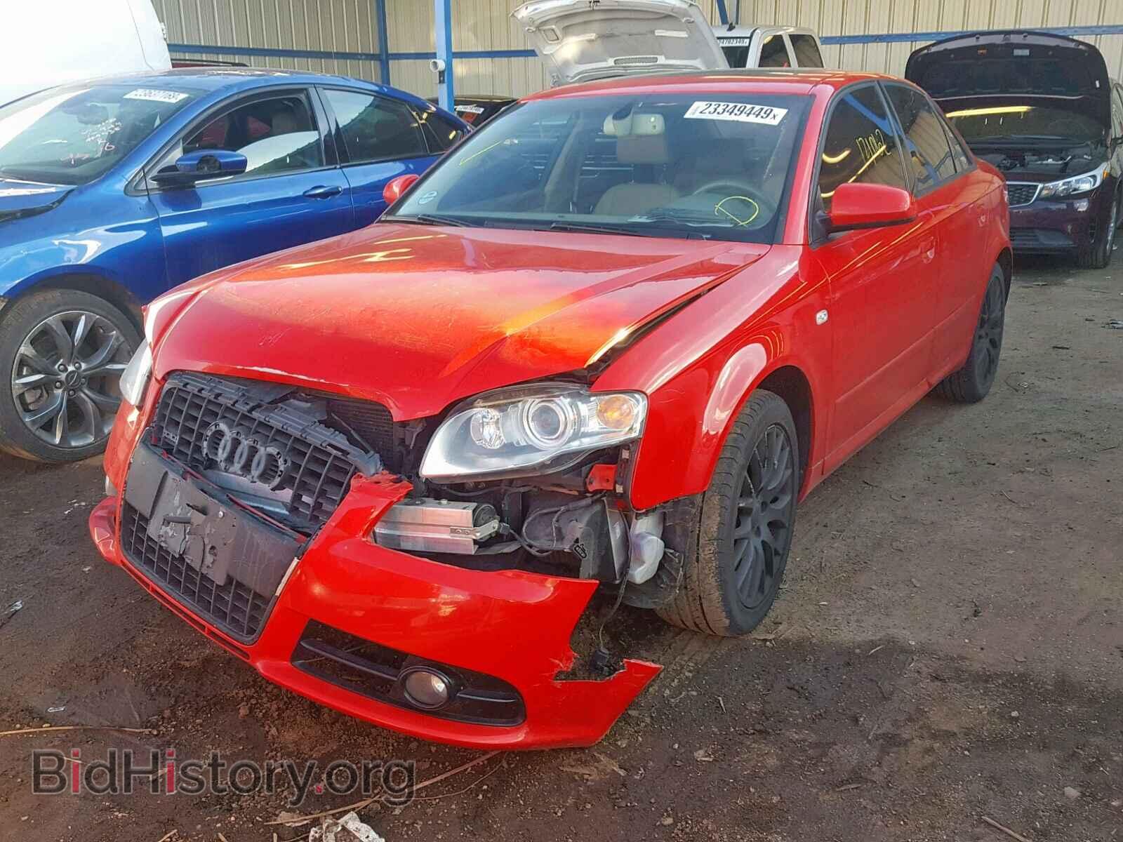 2008 AUDI A4 - VIN: WAUDF78E28A130289 - Фото 2