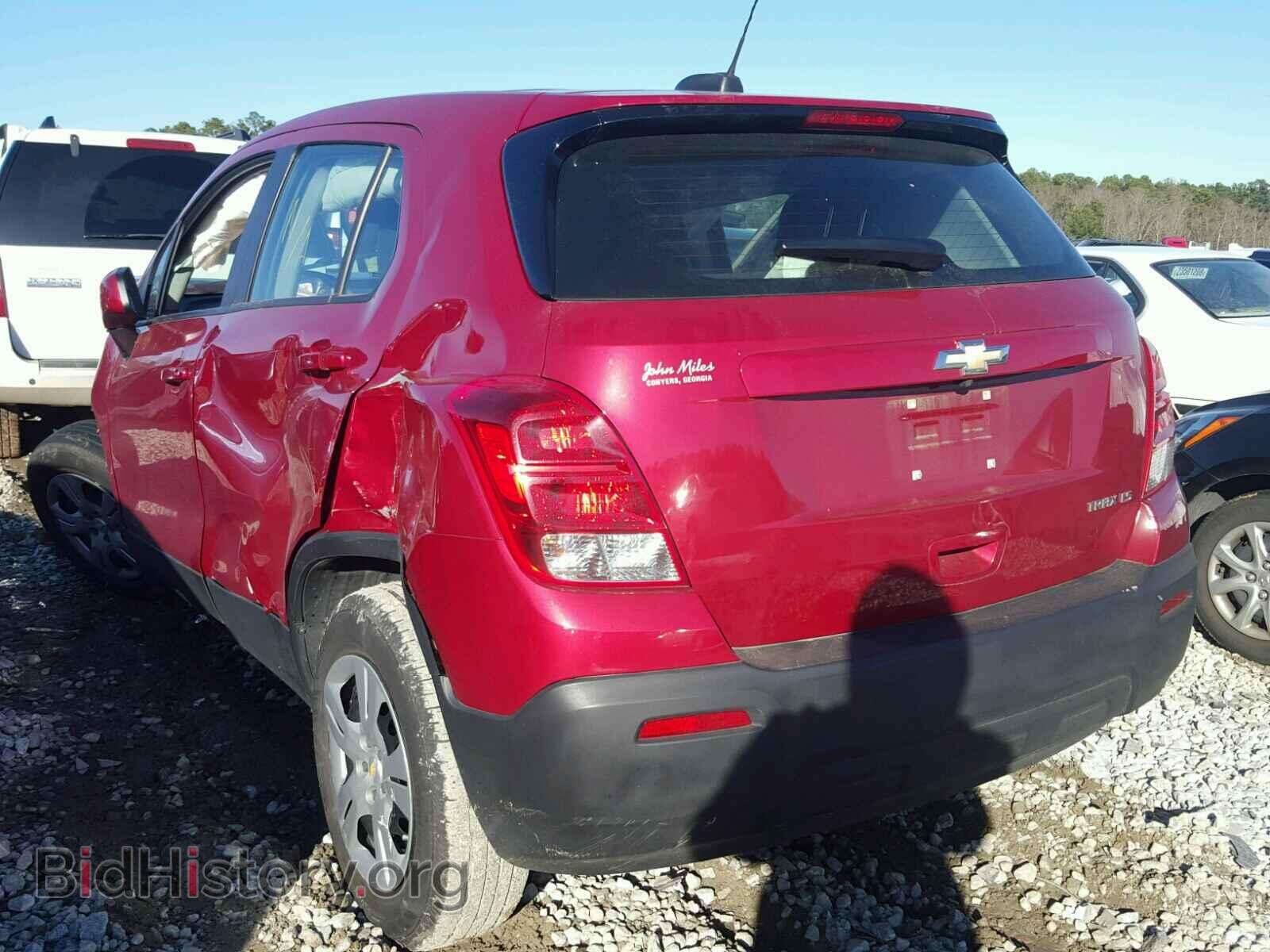 2015 CHEVROLET TRAX - VIN: KL7CJKSB9FB192582 - Фото 3