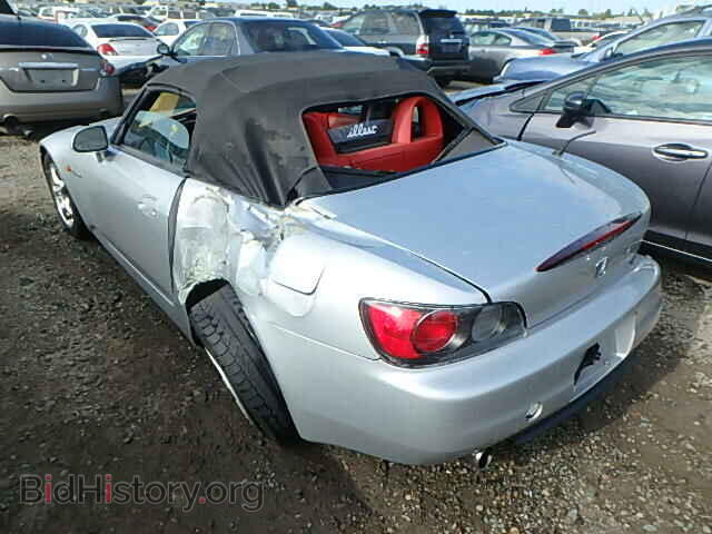 2002 HONDA S2000 - VIN: JHMAP11462T001841 - Фото 3