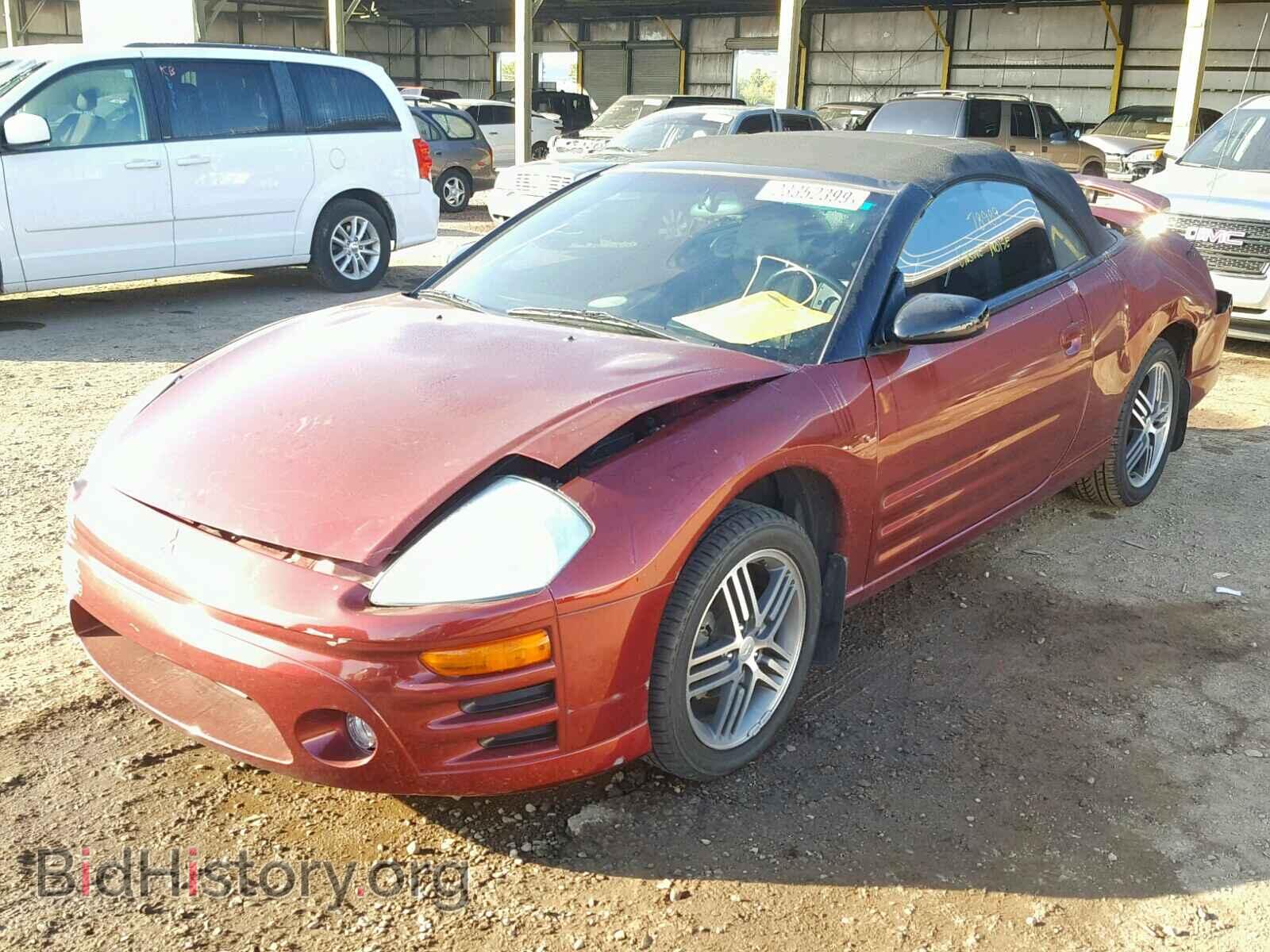 2005 MITSUBISHI ECLIPSE - VIN: 4A3AE45G25E002276 - Photo 2