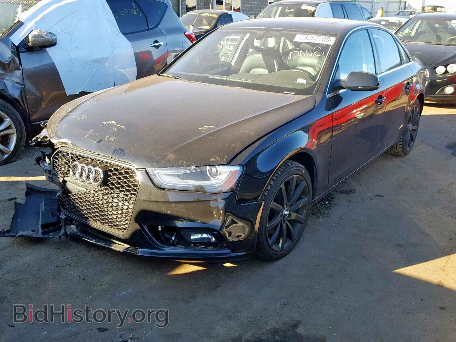 2013 AUDI A4 - VIN: WAUFFAFL8DN028845 - Фото 2