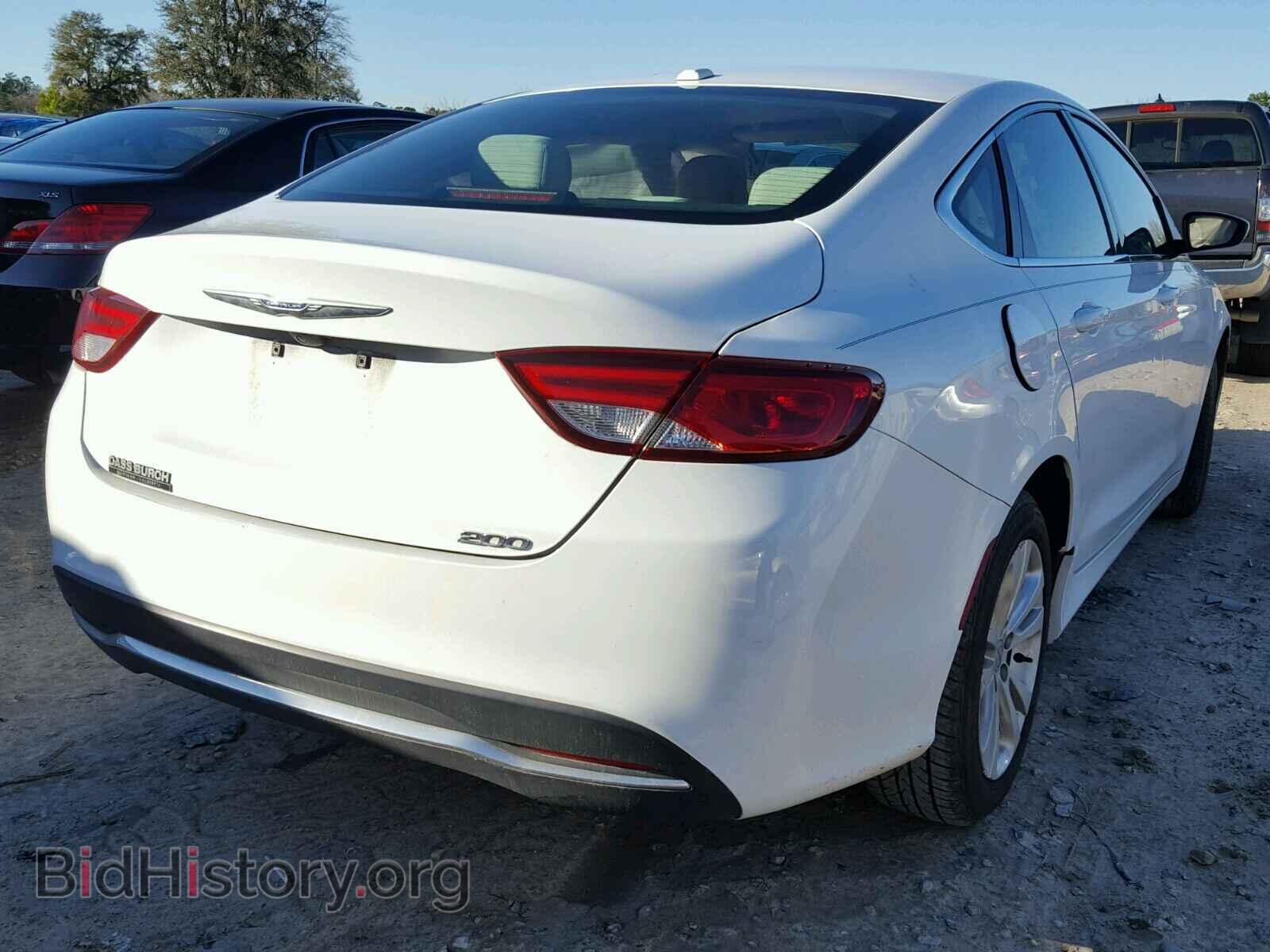 2015 CHRYSLER 200 - VIN: 1C3CCCAB5FN553331 - Фото 4