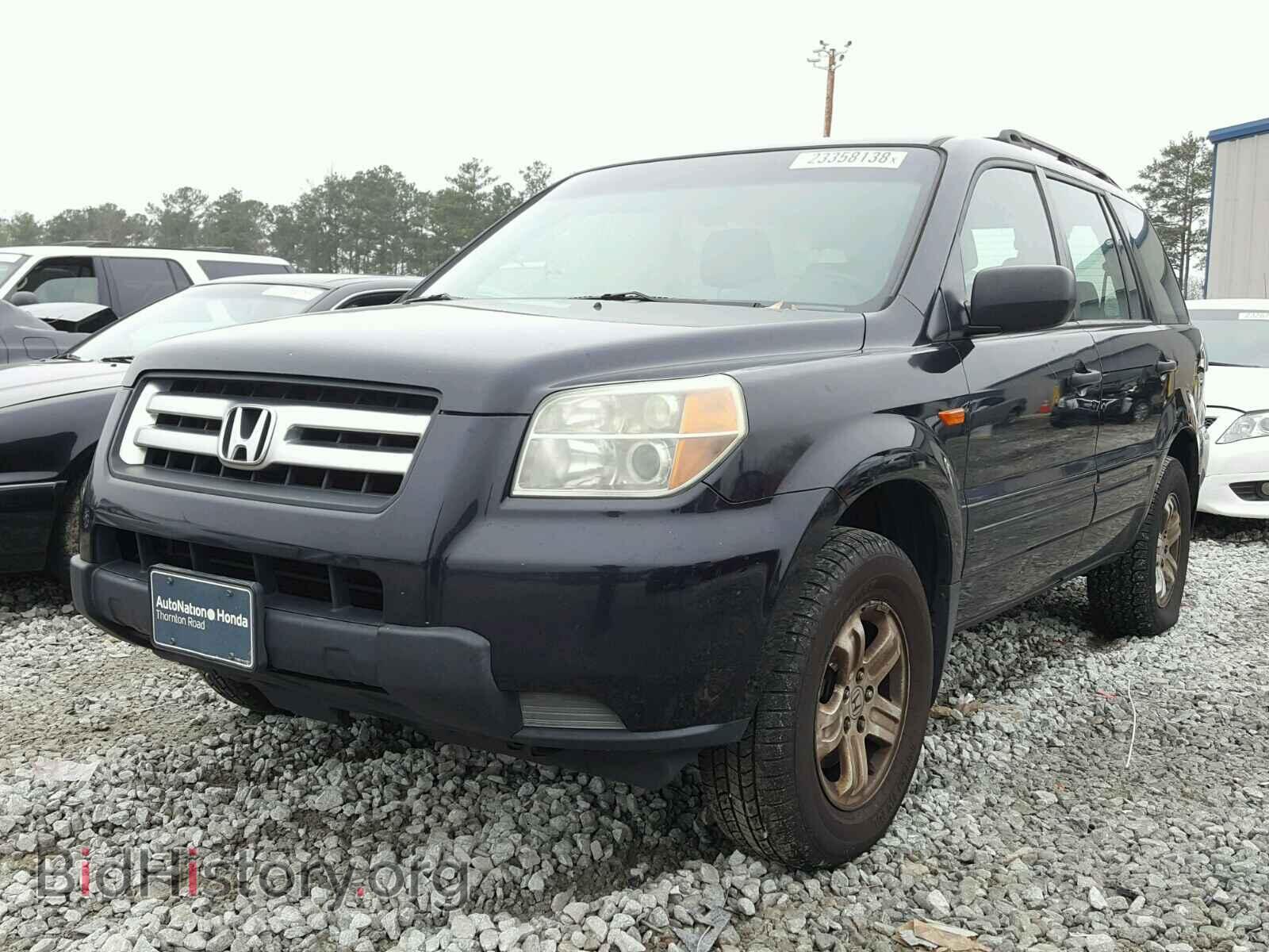 2006 HONDA PILOT - VIN: 5FNYF28146B019901 - Фото 2