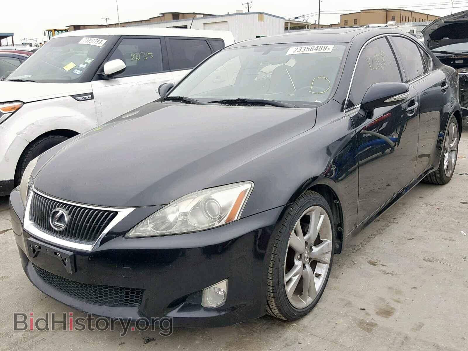 2009 LEXUS IS 250 - VIN: JTHBK262695105504 - Фото 2
