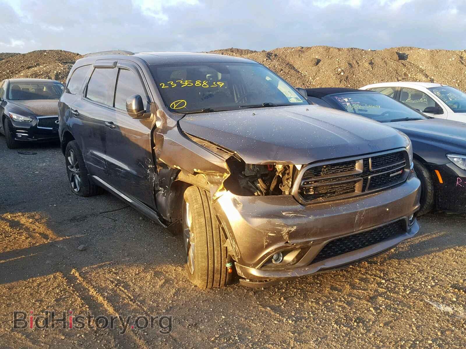Photo 1C4RDJDG8HC697016 - DODGE DURANGO GT 2017