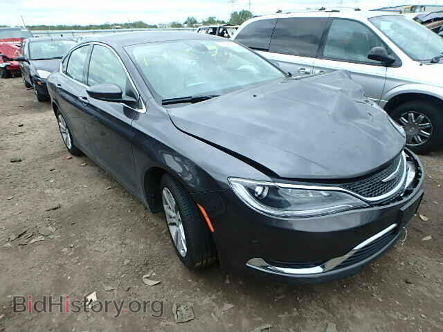 Photo 1C3CCCAB1FN676270 - CHRYSLER 200 2015