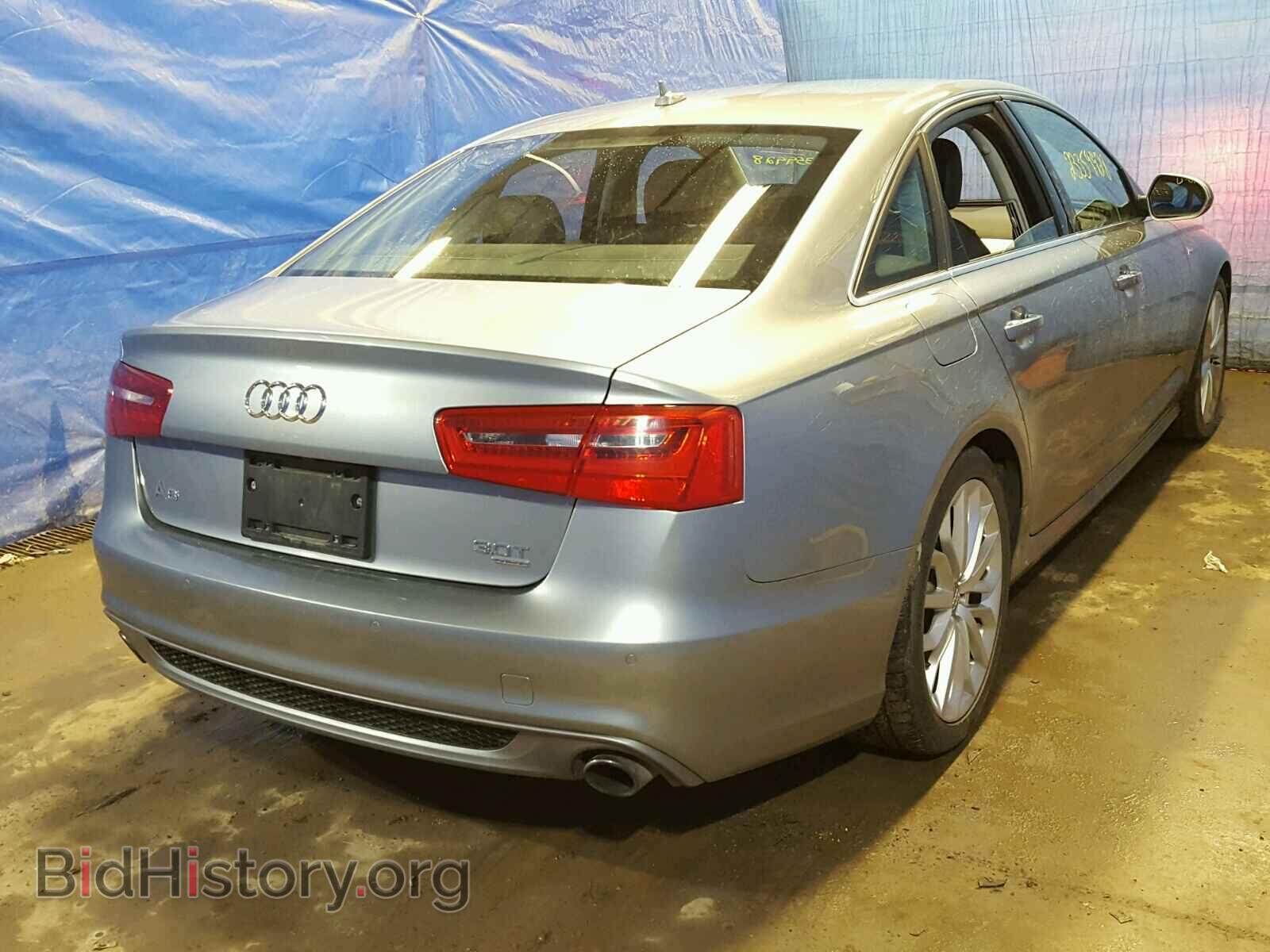 2012 AUDI A6 - VIN: WAUBGAFC1CN010424 - Фото 4