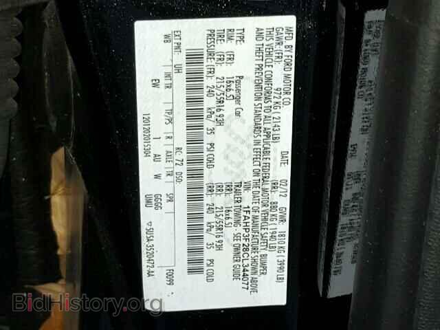 2012 FORD FOCUS - VIN: 1FAHP3F28CL344077 - Photo 10