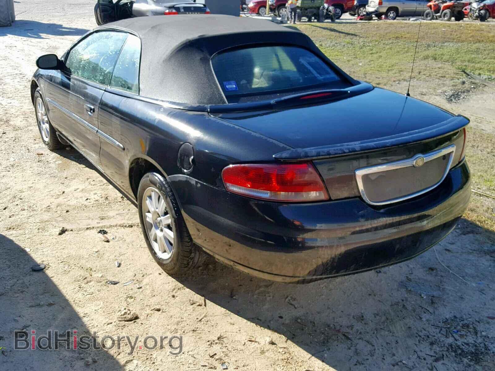 2003 CHRYSLER SEBRING - VIN: 1C3EL75T93N523991 - Фото 3