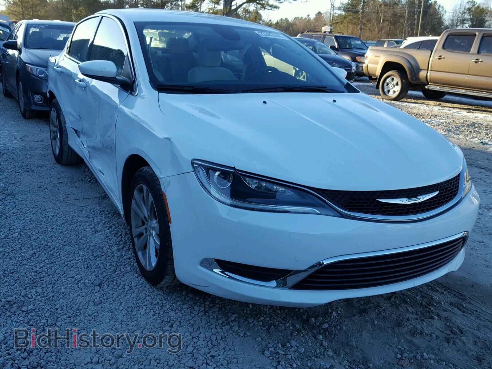 Photo 1C3CCCAB1FN594992 - CHRYSLER 200 2015