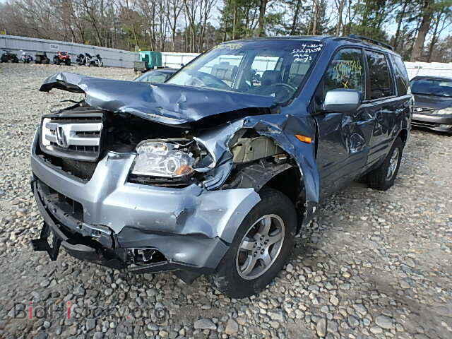 2007 HONDA PILOT - VIN: 2HKYF18617H540986 - Фото 2